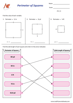 Perimeter of Squares