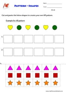 Pattern Worksheets
