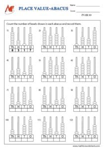 4 Digit Place Value Worksheets