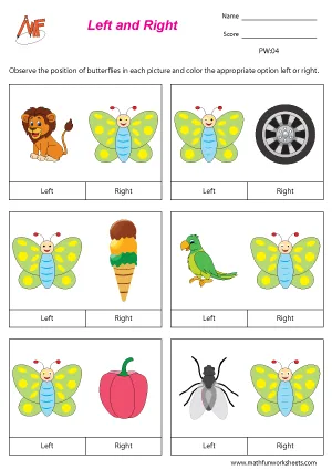 Position Worksheets
