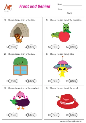 Position Worksheets