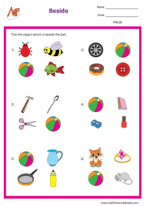 Position Worksheets