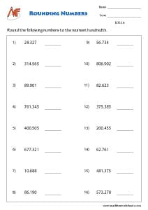 Rounding Numbers