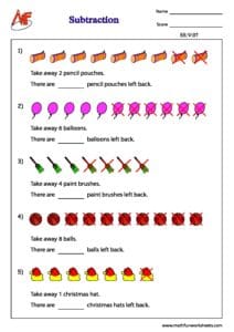 Subtraction Activities