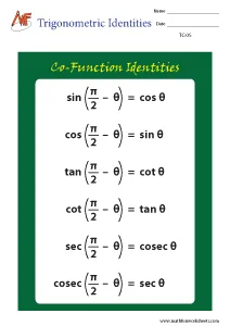 Trigonometric Charts