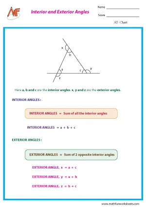 Angles in Triangles