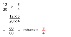 Multiplying and Dividing Fractions 