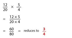 Multiplying and Dividing Fractions