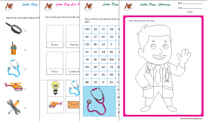 Holiday Worksheets
