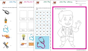 Holiday Worksheets