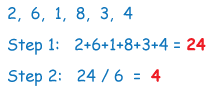 Mean, median, mode and range