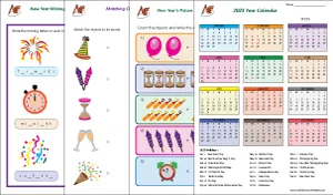 Holiday Worksheets