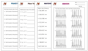 Place Value Worksheets