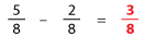 Fraction Subtraction