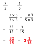 Fraction Subtraction