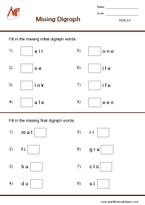 Digraphs and Trigraphs