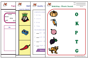 Phonic Sounds Worksheets