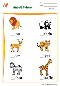 Practice Words Worksheets