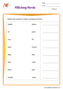 Practice Words Worksheets