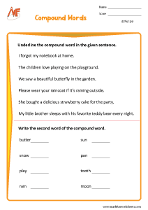 Practice Words Worksheets