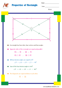 Properties of Shapes