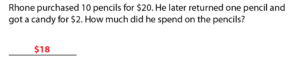 Money Word Problems