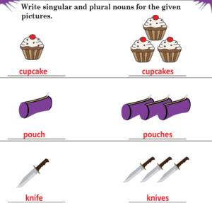 Plurals Worksheets