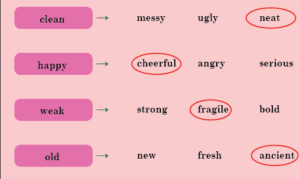 Synonyms Worksheets