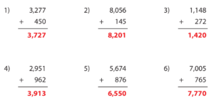 Vertical Addition