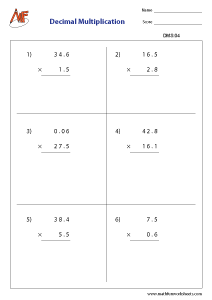 Decimal Multiplication