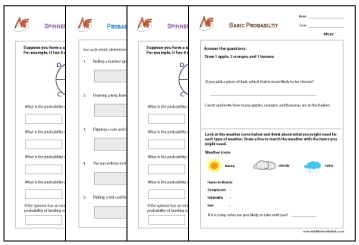 Probability Worksheets