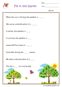 Earth and Space Science Worksheets