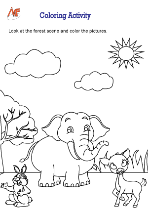 Animal Habitats Worksheets