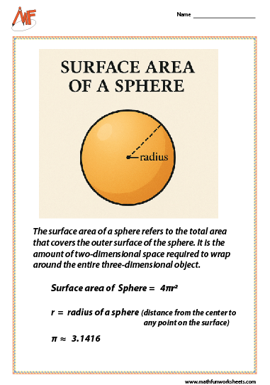Surface Area of Sphere