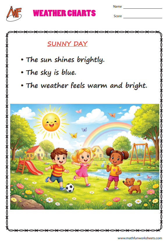 Weather and Seasons Worksheets