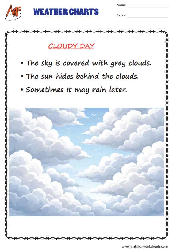 Weather and Seasons Worksheets