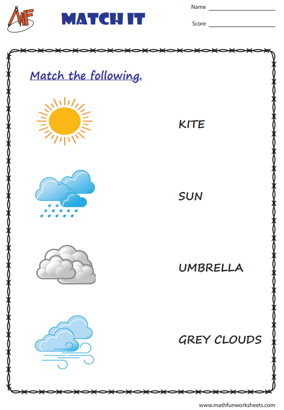 Weather and Seasons Worksheets