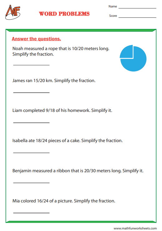 Simplifying Fractions