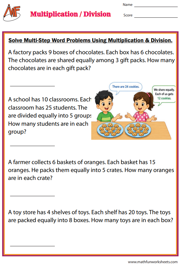 Multi-Step Word Problems