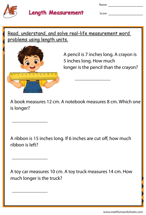 Measurement Word Problems