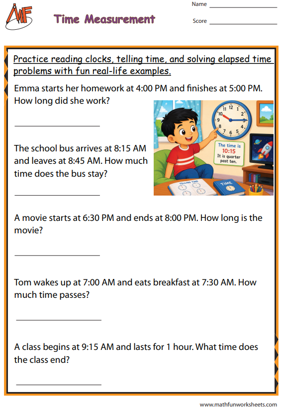 Measurement Word Problems