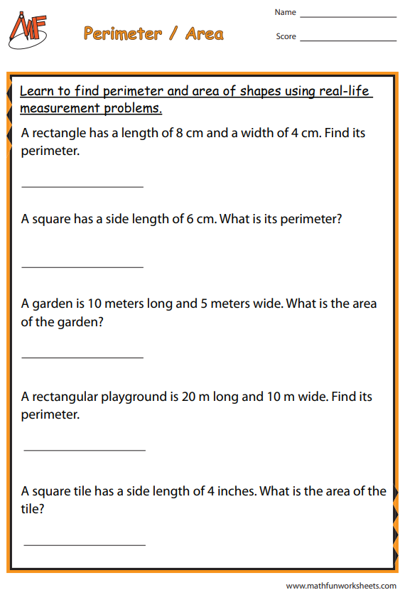 Measurement Word Problems