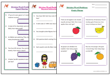 Division Word Problems