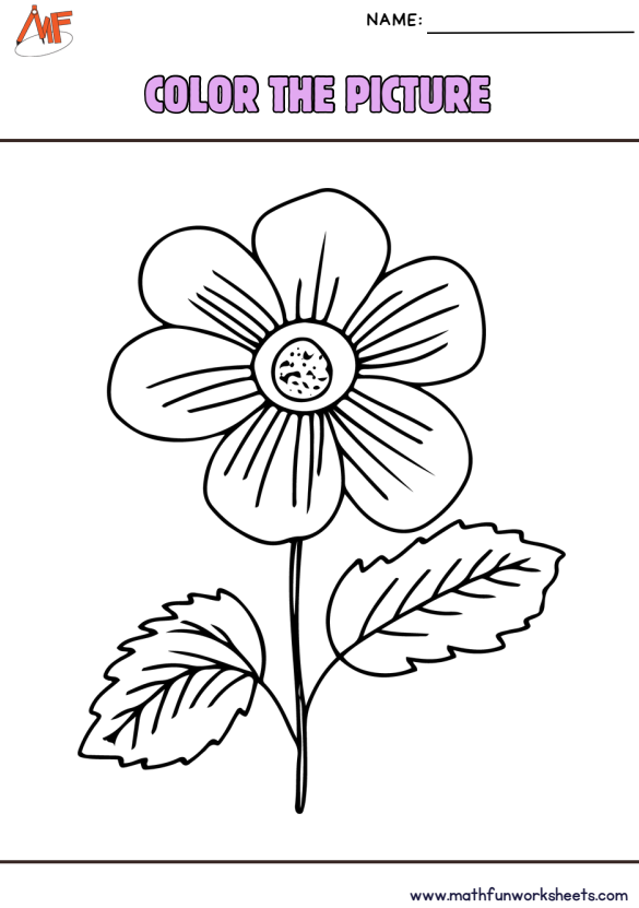 Flowers Coloring Pages