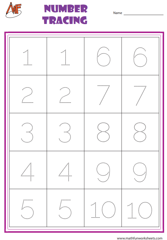 Tracing Numbers