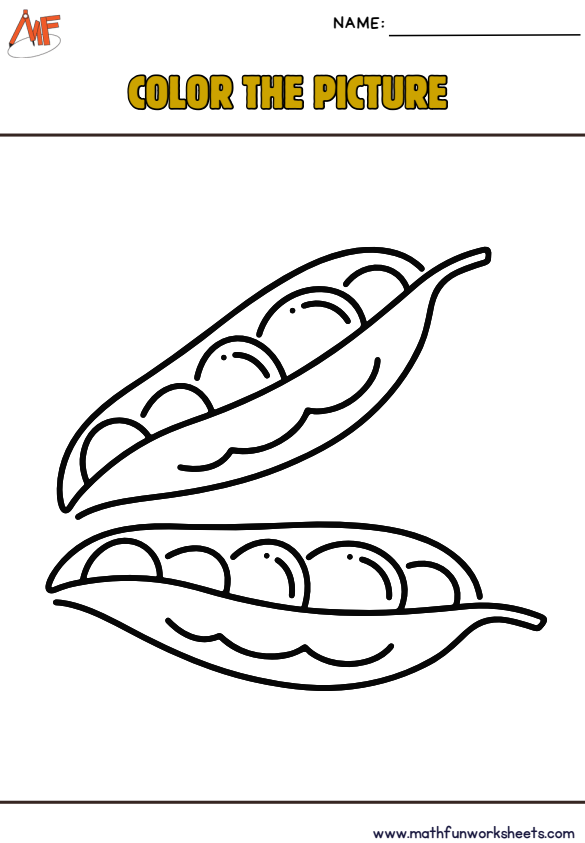 Vegetables Coloring Pages