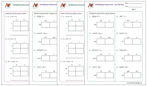 Polynomials - Box Method